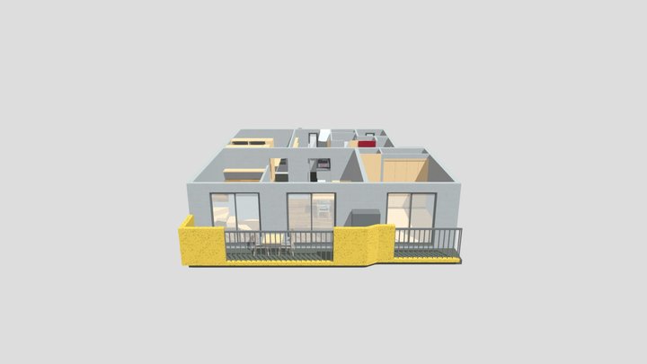 House M2 (1) 3D Model