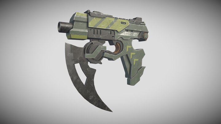 Gunblade 3D models - Sketchfab