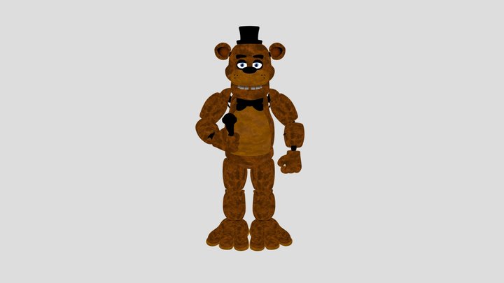 Freddy Fazbear (UFMP) 3D Model