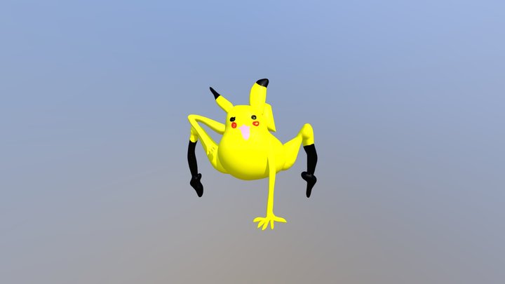 pikscchu 3D Model