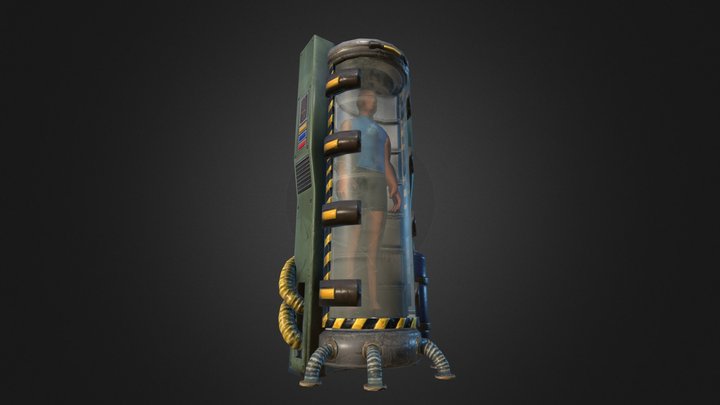 Cryogenic chamber 3D Model
