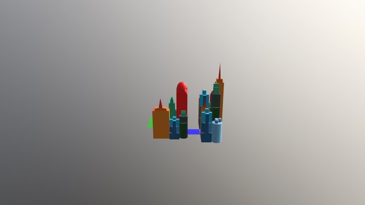 Skyline Skatchfab Version 3D Model