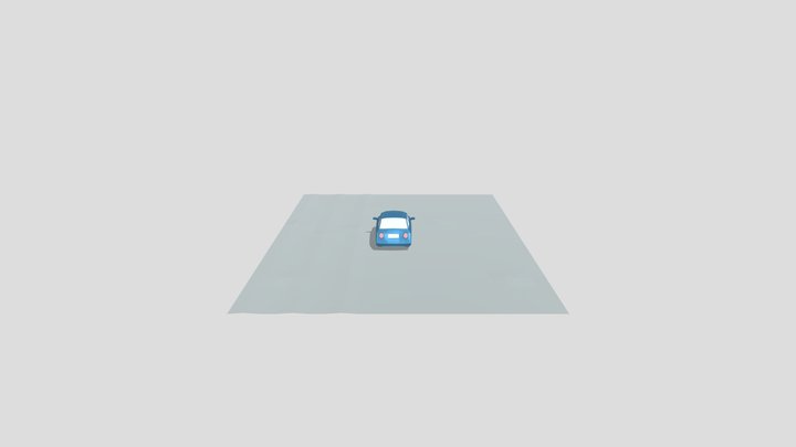 VW Beetle Blender 3D Model