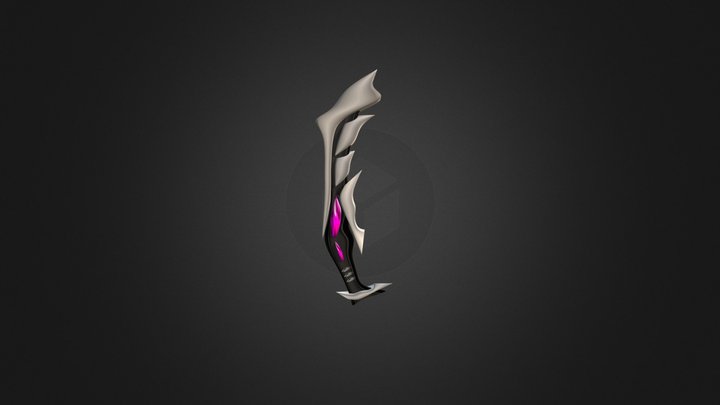 Sword of Raven - Segundo Modelo 3D Model