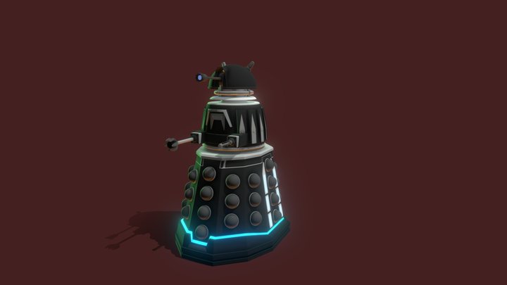 Revolution Of The Daleks - Dalek - Doctor Who 3D Model