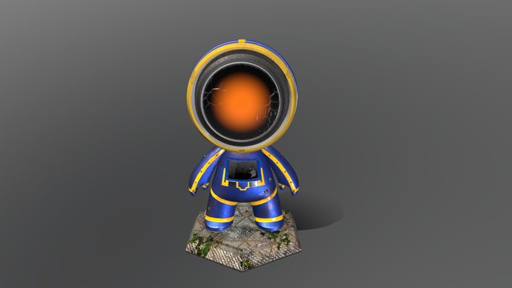 El primo chico de Pathfinder 3D Model