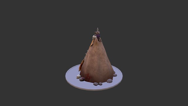Hut (test task) 3D Model