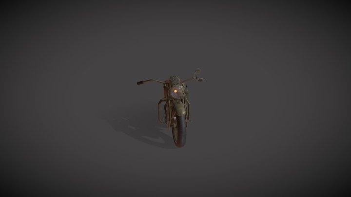 Harley Davidson 3D Model