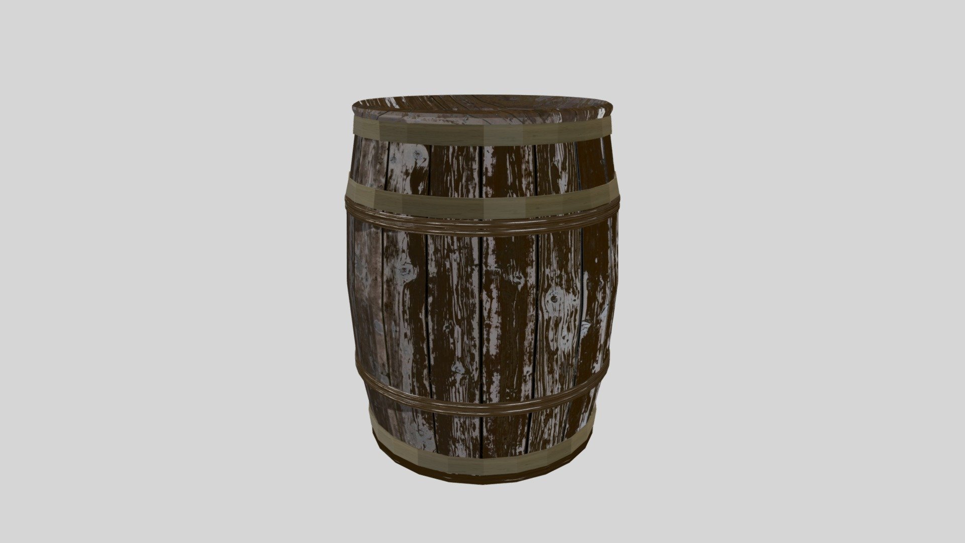 Ye Old Barrel — Sketchfab embed 3D viewer