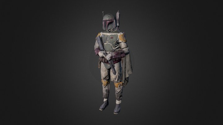 2015 Fan Expo Boba Fett Scan 3D Model