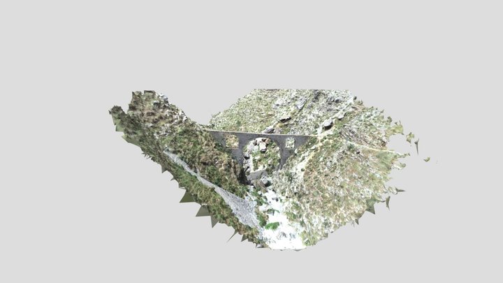 Ali Pasha Bridge 3D Model