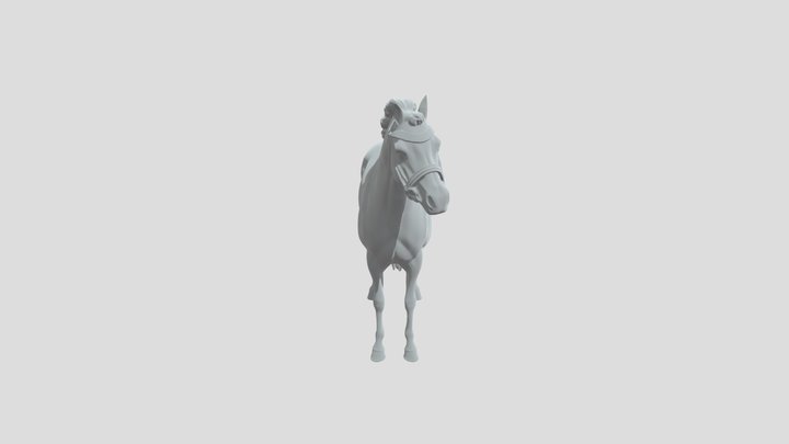 Horse 3D Model