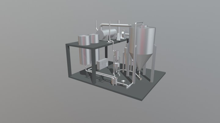 Chemical Industry 3D Model
