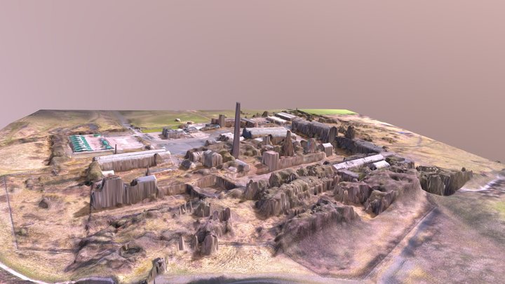 Chatterley-Whitfield Colliery 3D Model