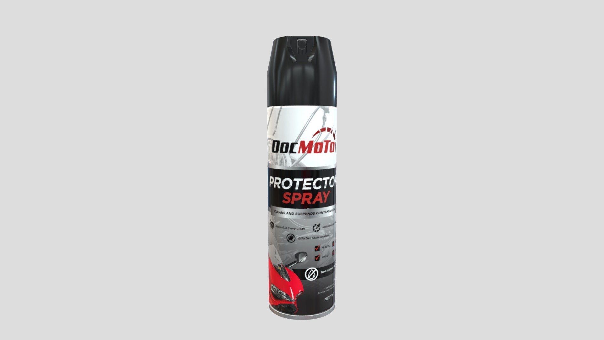 DocMoTo Protector Spray - 3D model by Khen Brew De Leon ...