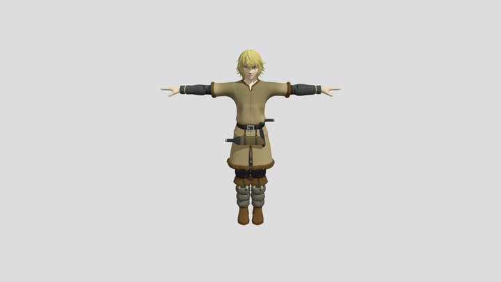Thorfinn 3D Model