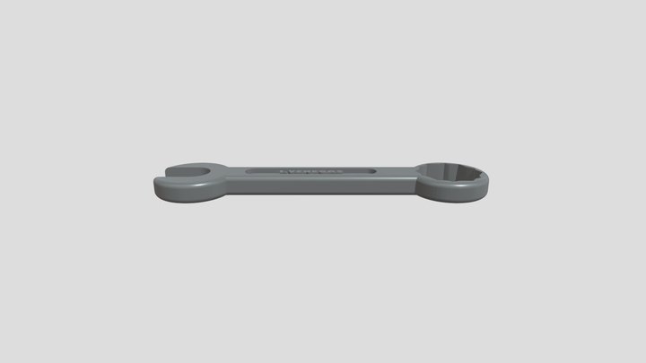LLAVE INGLESA 3D Model