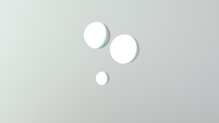 Bubbles 3D Model