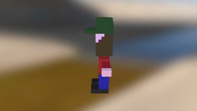 Bearded man II 3D Model
