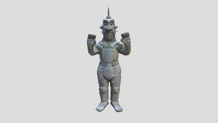 Windom / Robot that appears in Ultra Seven 3D Model