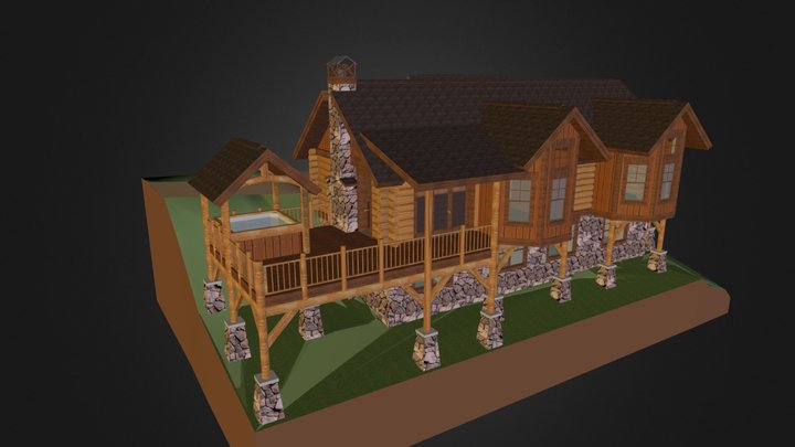 L O G H O U S E 3D Model