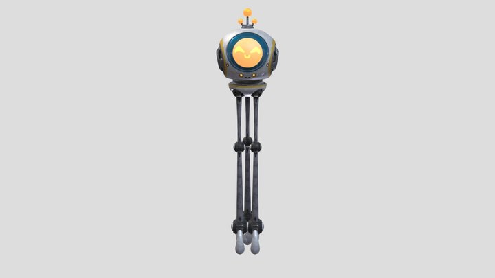 Bot C.VIL-001 3D Model
