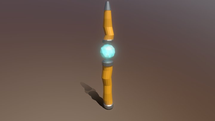 Low Poly Emitter 3D Model