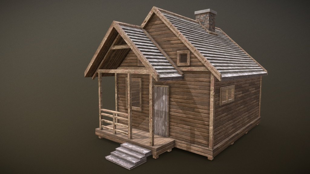 Wooden house (House in the woods project)