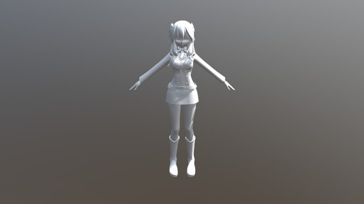 Shinoa Hiragi 3D Model