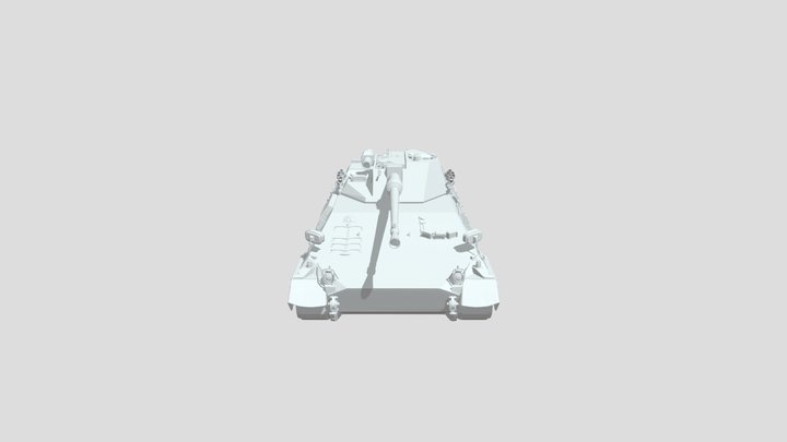 Begleitpanzer 57 3D Model
