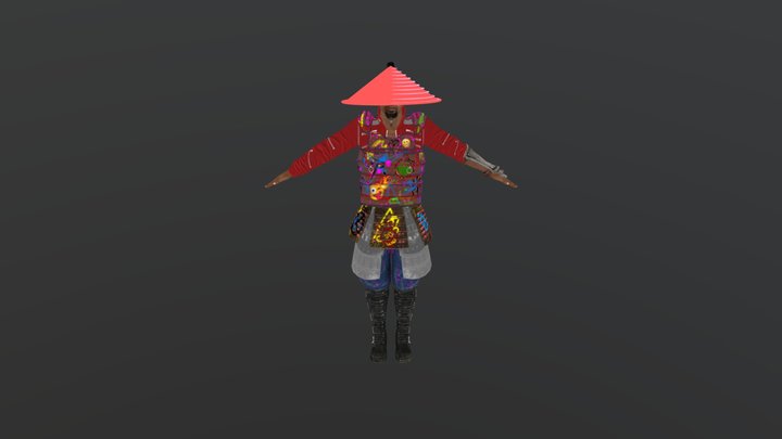 japa sistem 3D Model
