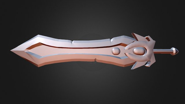 Garen's Sword 3D Model