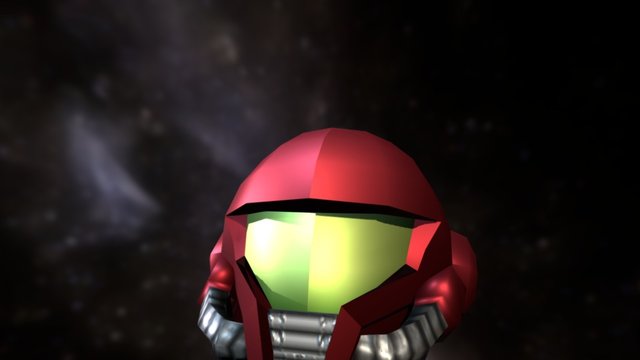 Samus's Helmet 3D Model