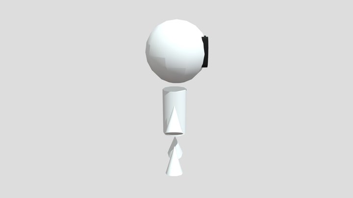 simple character 3D Model