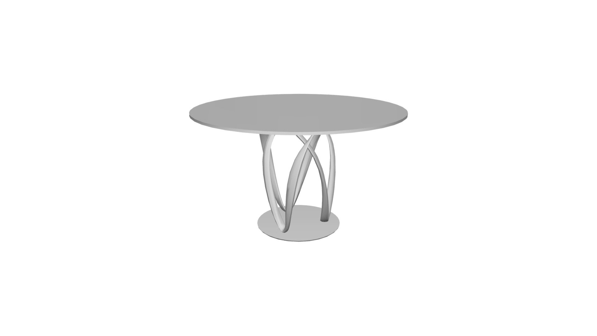 Table dining round glass. DG-HOME