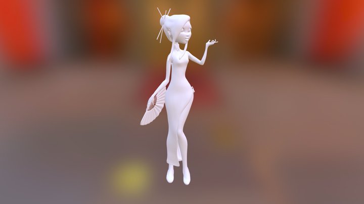 Chinese 3D Model