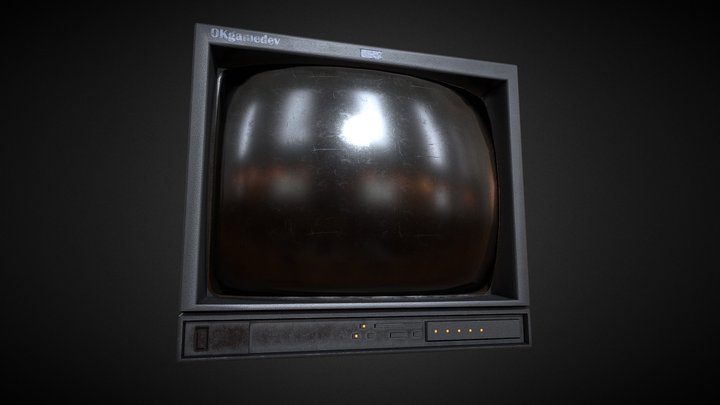 Five Night's At Freddy's Movie Monitor 3D Model