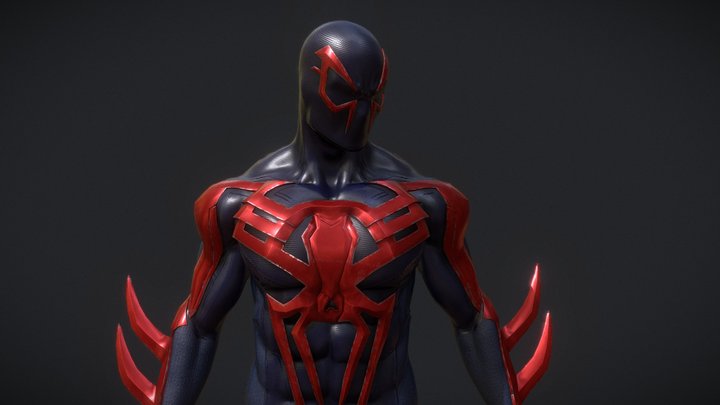 Spider-Man 2099 - Miguel O’hara 3D Model