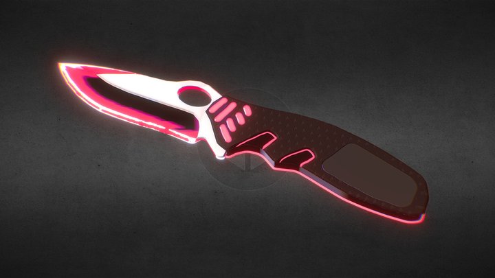 Stylized_Emmisive_melee_skin 3D Model