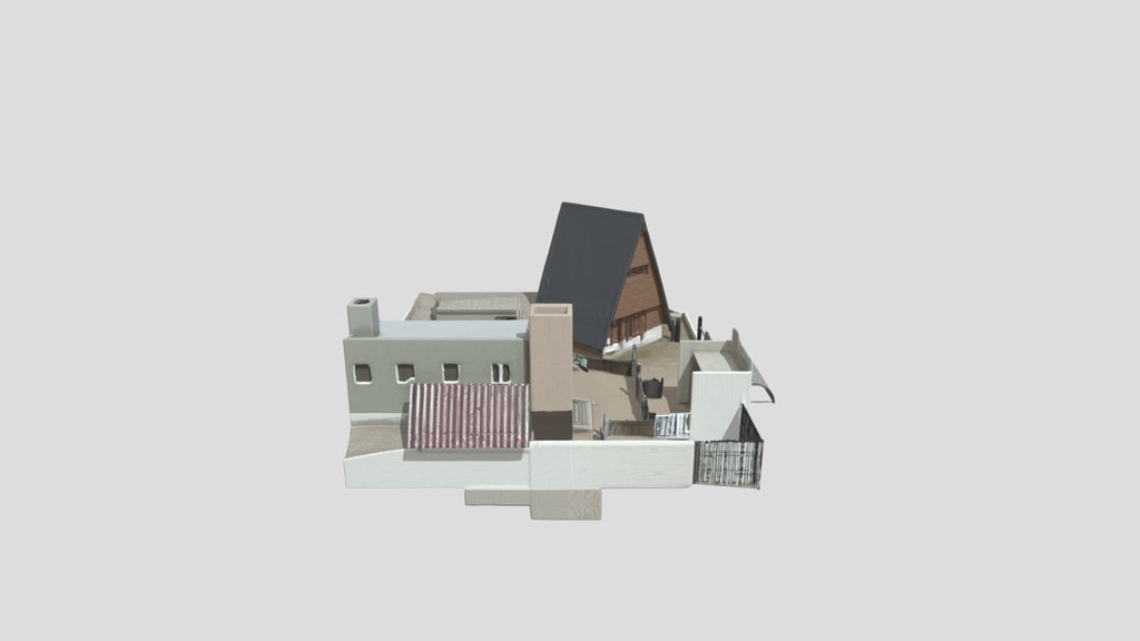 Pet Shop Street 3d Model