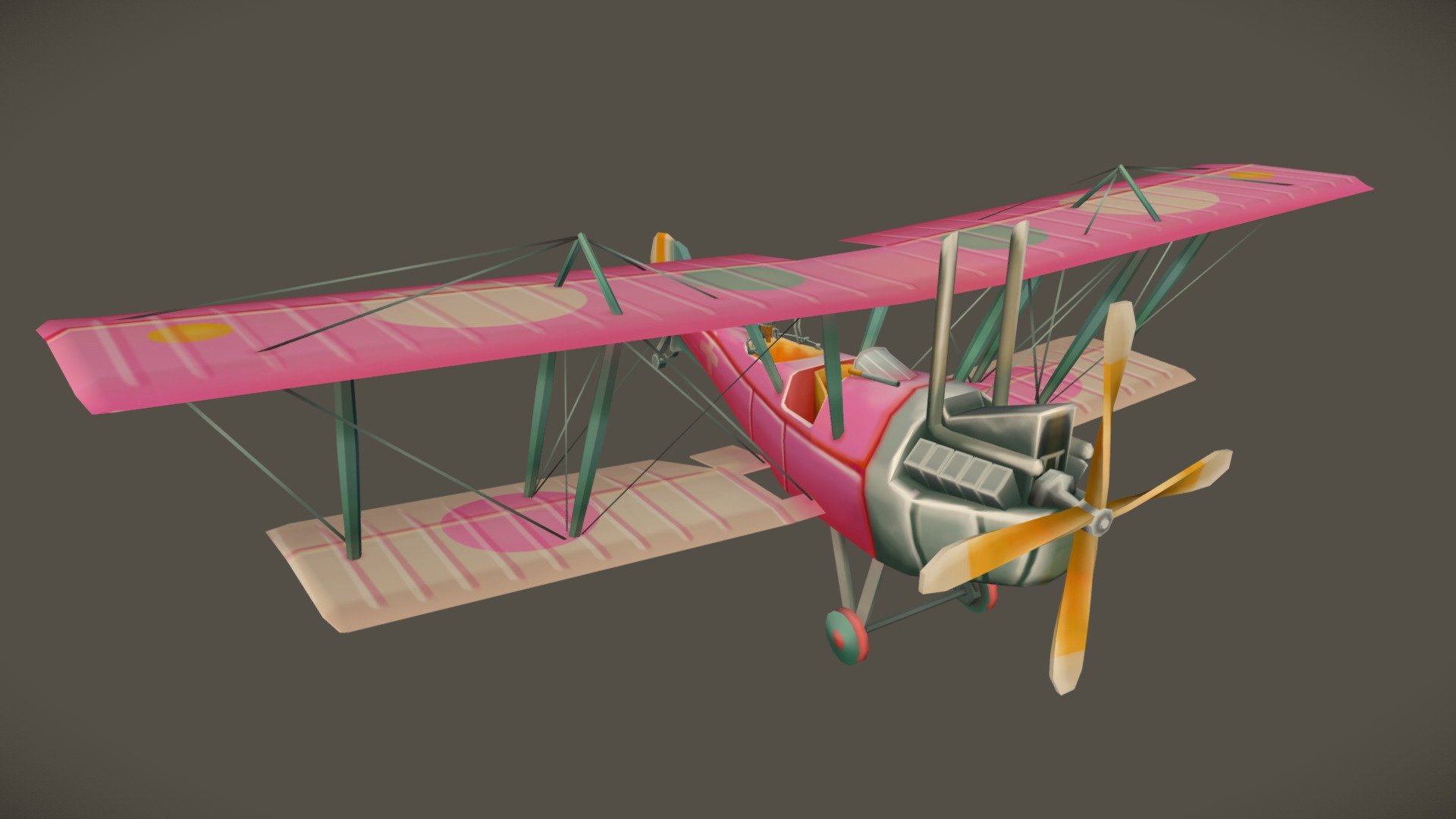 Plane - RE 8 Harry Tate - Handpainted