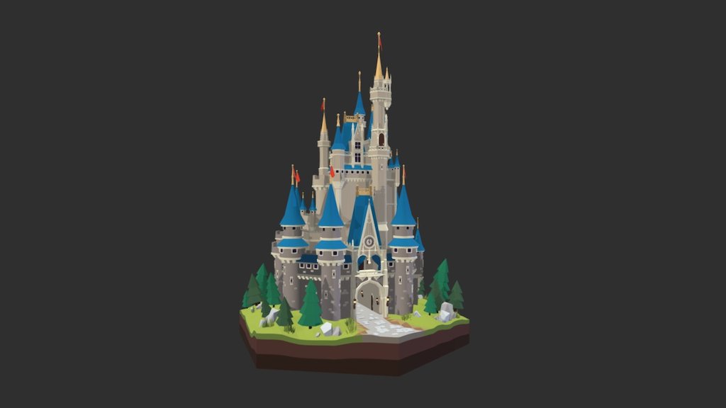 Castle Art Supplies 3d Modeling and Visualization on Behance