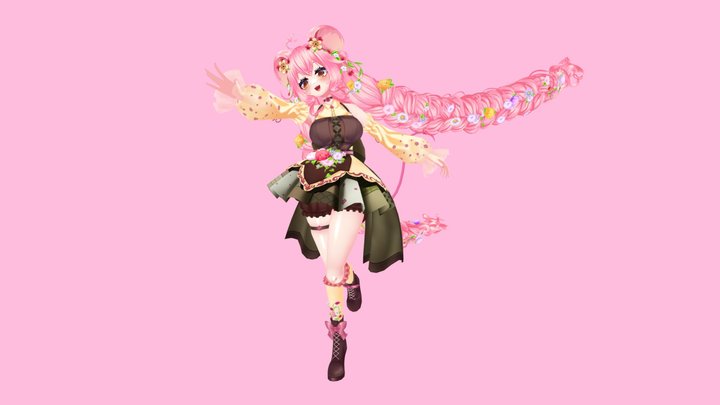 Vtuber-commission 3D models - Sketchfab