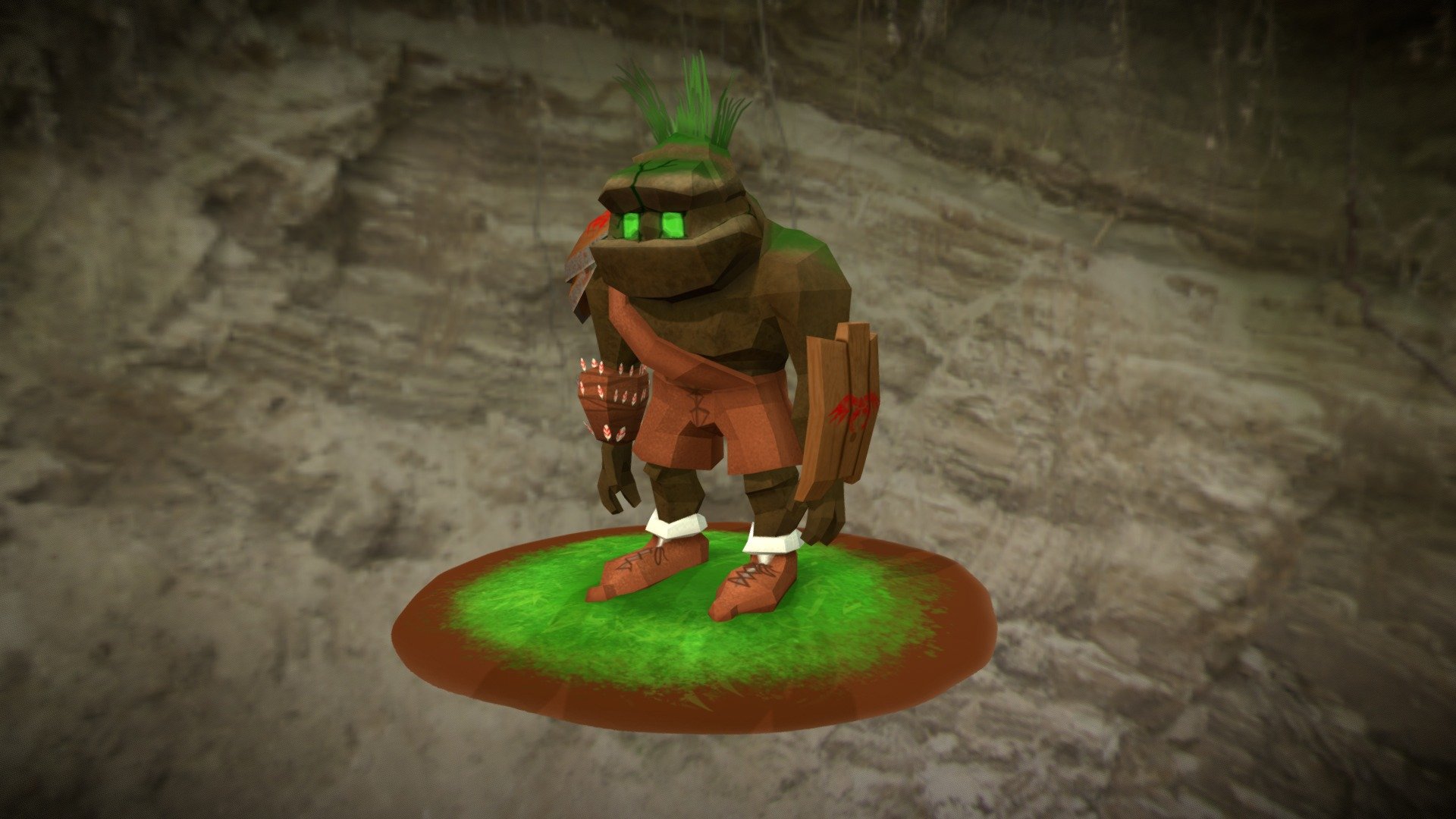 Golem Mr Materials - Handpainted Textures - 3D model by Jonathan_van ...