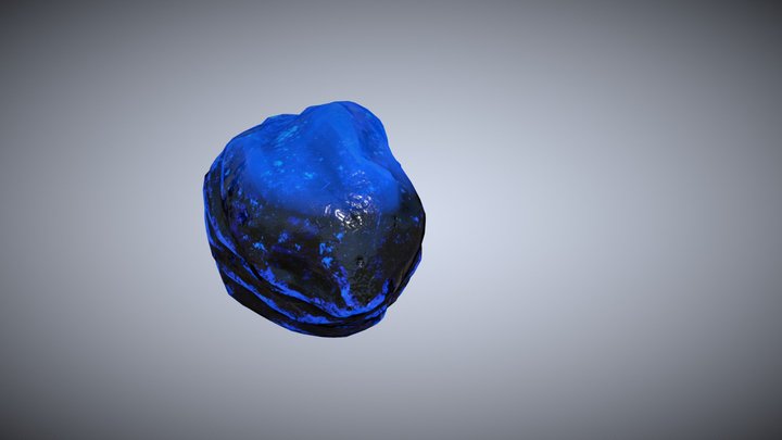 Rust Rock Skin - Cobalt Artefact 3D Model