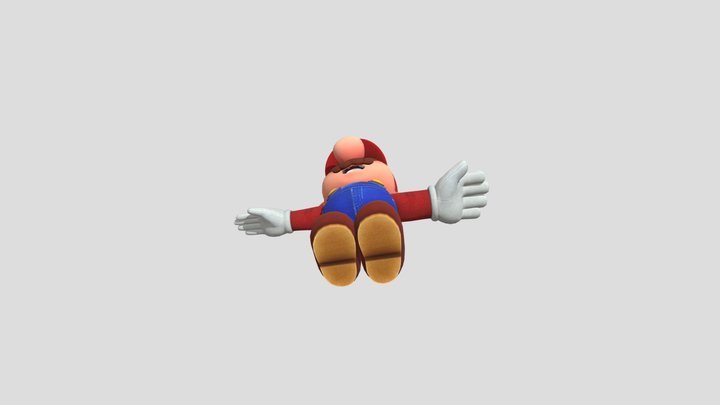 Movie Mario 3D Model