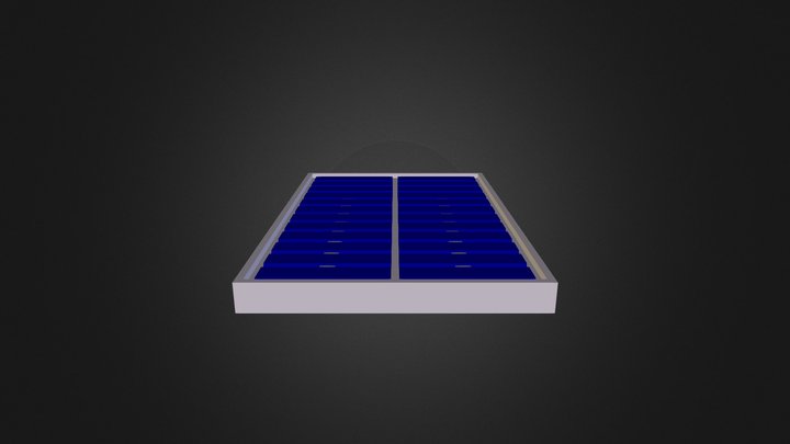 Solar Panel 3D Model