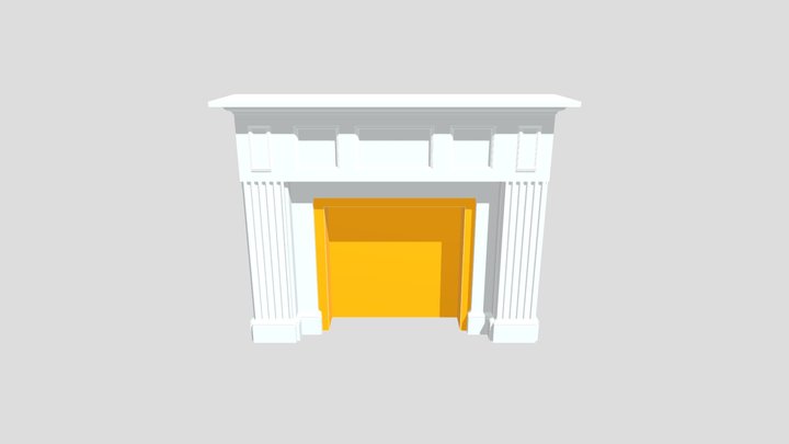 model 3d fireplace tas 3D Model