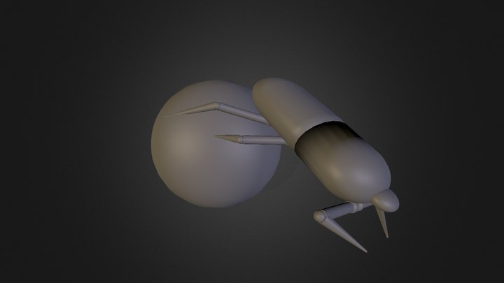 dung_betle3 3D Model