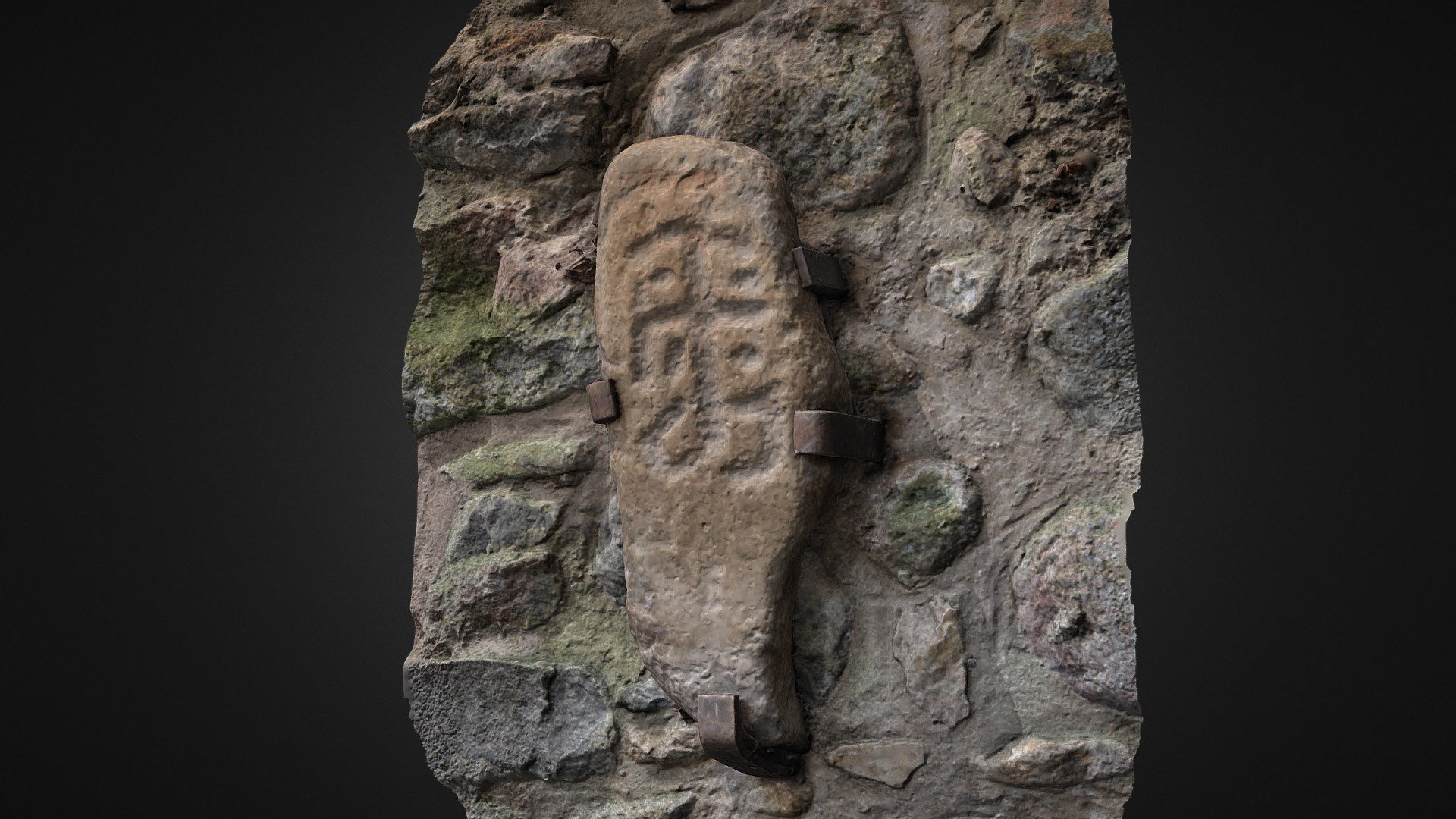 Dyce 6, Inscised Cross Stone, St Fergus'